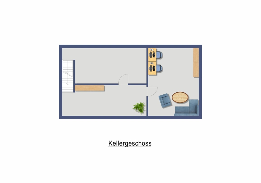 Freistehendes Einfamilienhaus mit Garage auf sonnigem Eckgrundstück in Toplage !! - Grundriss